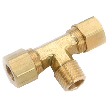 Anderson Metals 750072-0606 .38 x .38 in. Brass Tee 134114